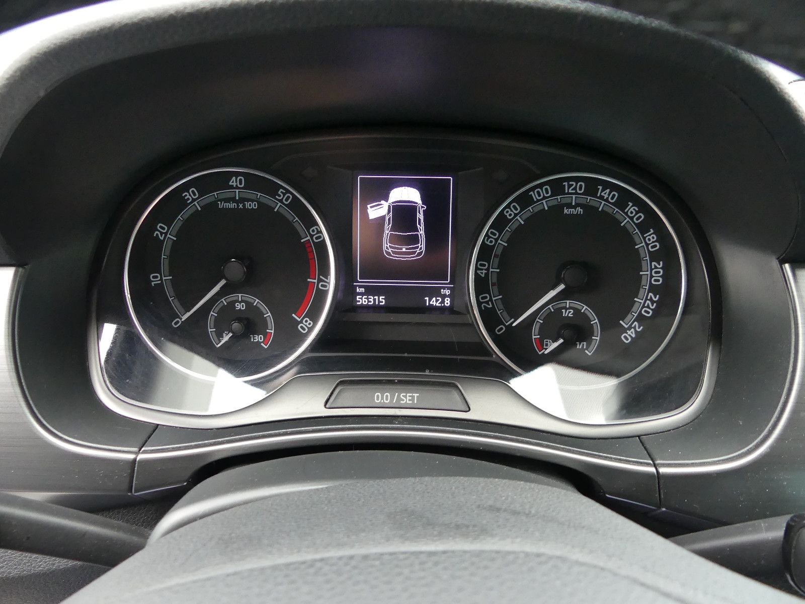 Fahrzeugabbildung SKODA Fabia Soleil"56TKM"SCHECKHEFTGEPF."
