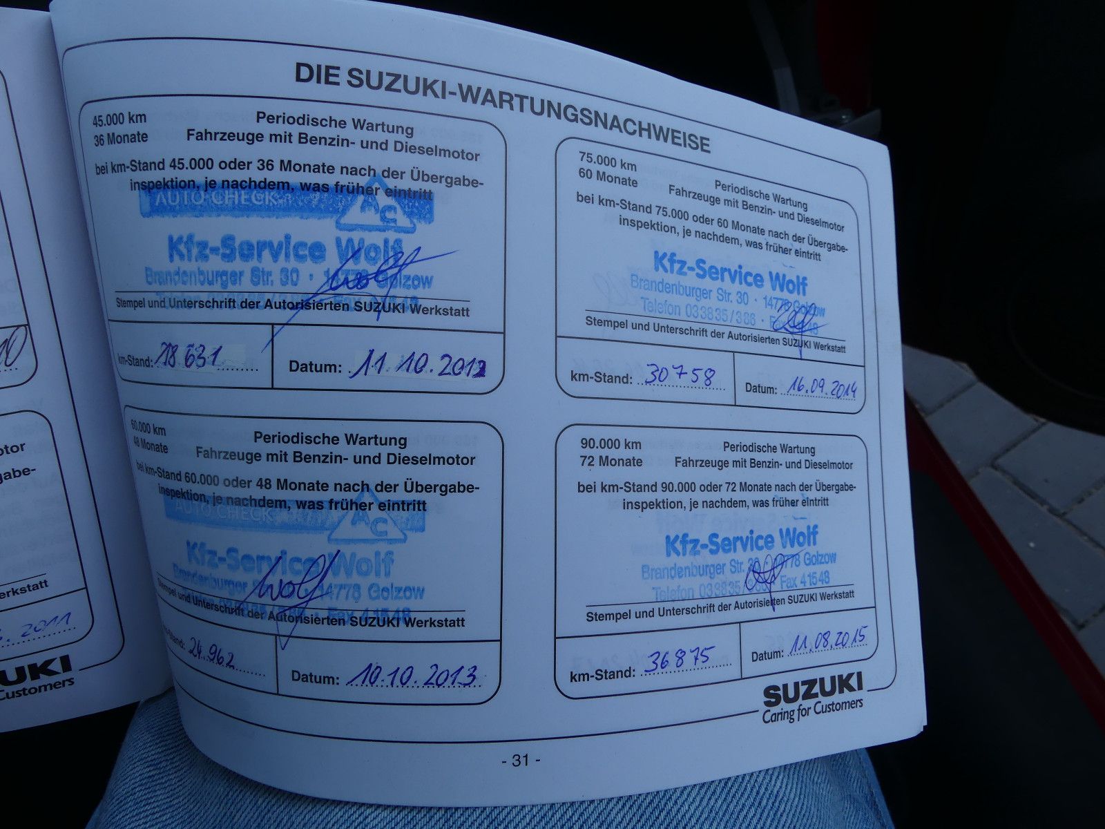 Fahrzeugabbildung Suzuki Swift Lim. Comfort