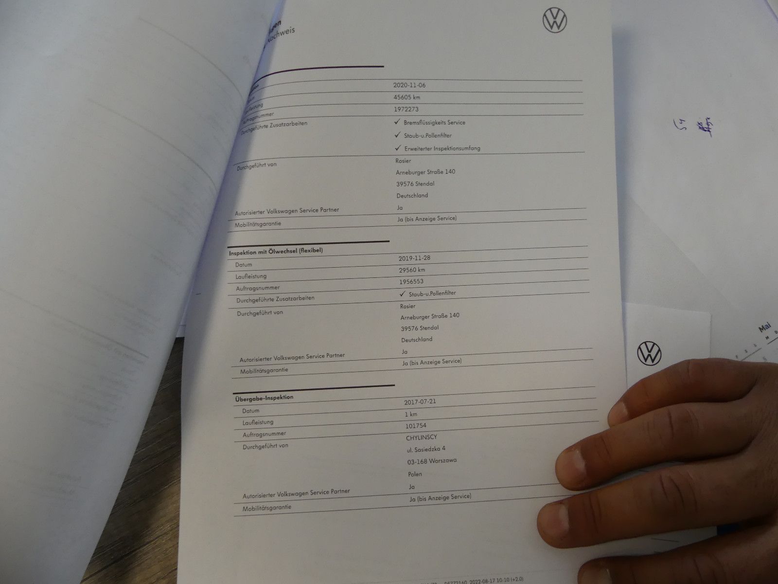 Fahrzeugabbildung Volkswagen Golf Sportsvan