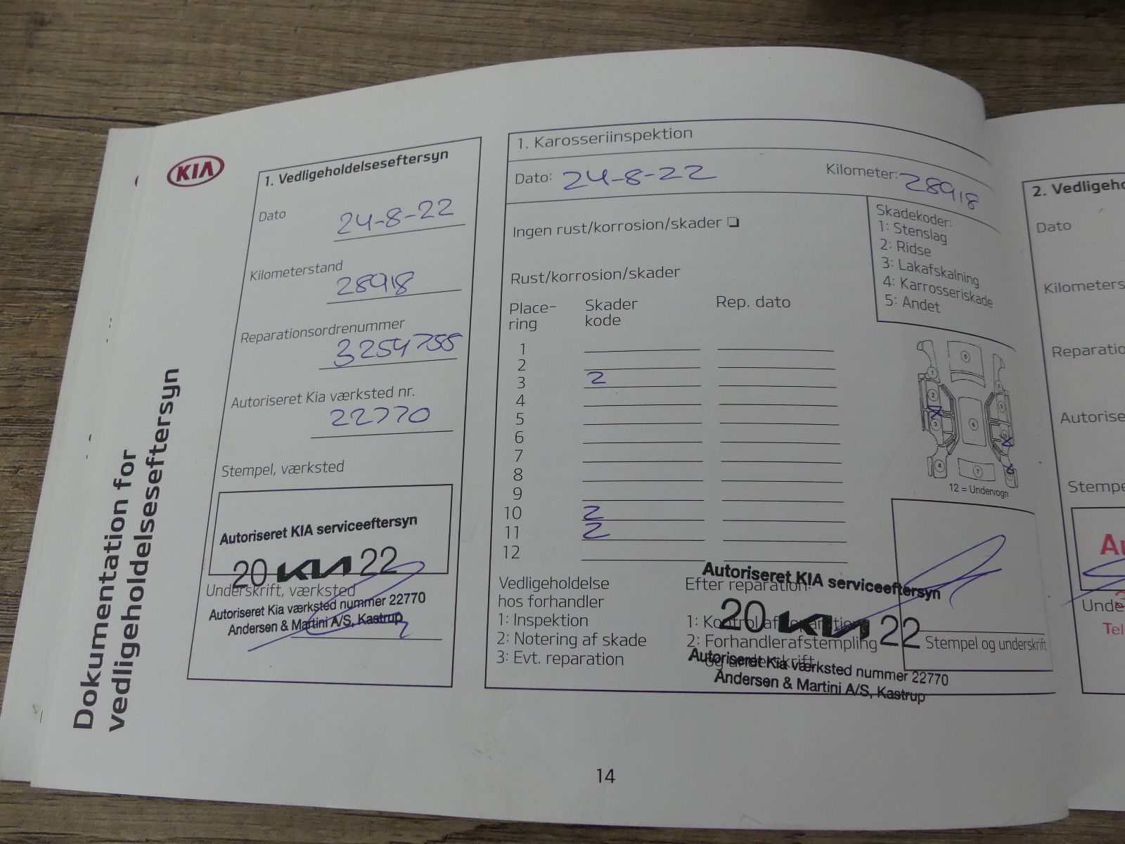 Fahrzeugabbildung Kia Sportage"1.HAND"