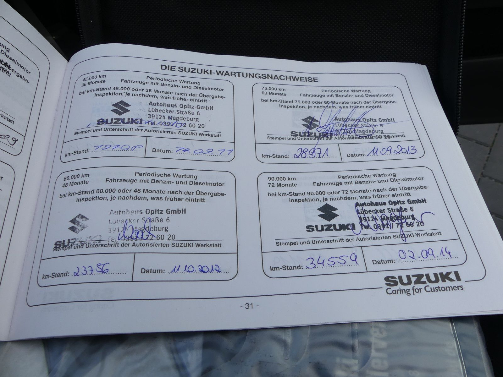 Fahrzeugabbildung Suzuki Swift Lim. Classic