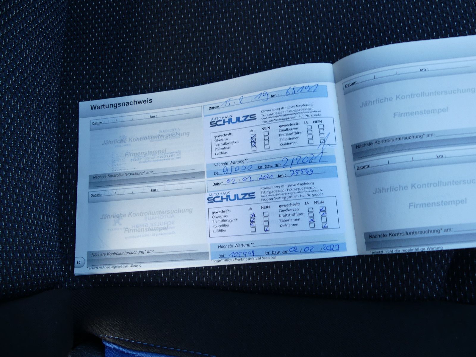 Fahrzeugabbildung Peugeot 206 + Basis