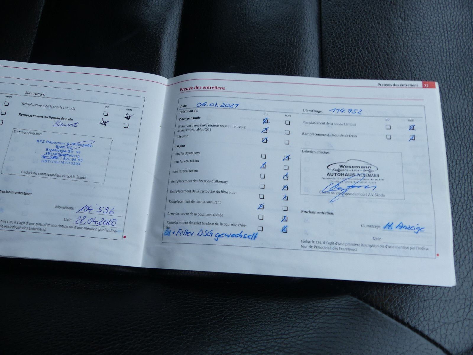 Fahrzeugabbildung SKODA Octavia Combi Ambiente, Automatik