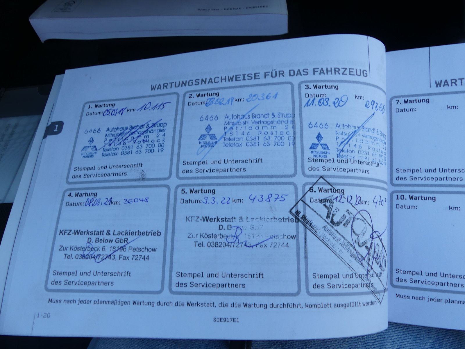 Fahrzeugabbildung Mitsubishi Space Star Diamant Edition*2.Hand*83tkm*