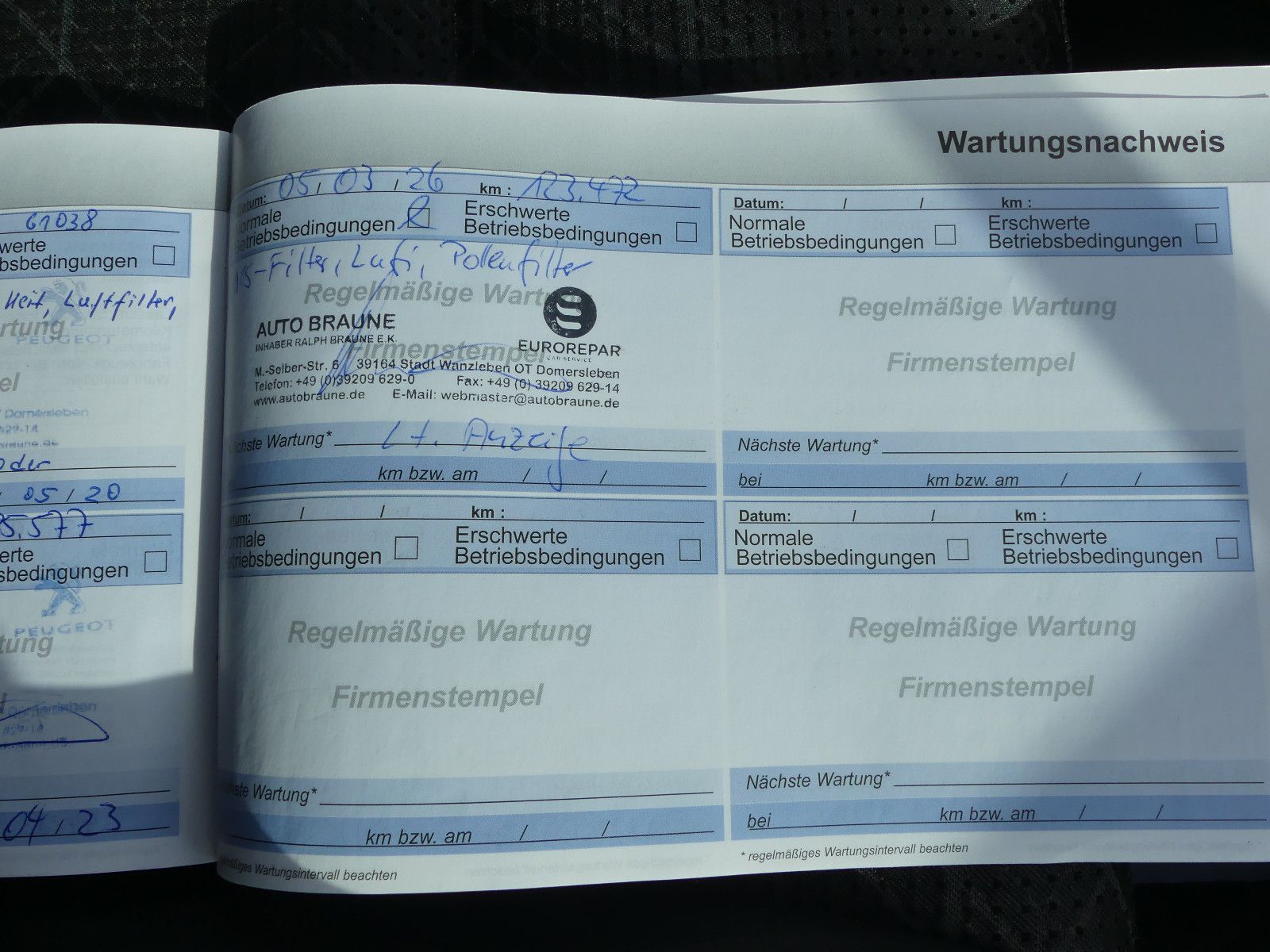 Fahrzeugabbildung Peugeot 3008 Allure, Automatik