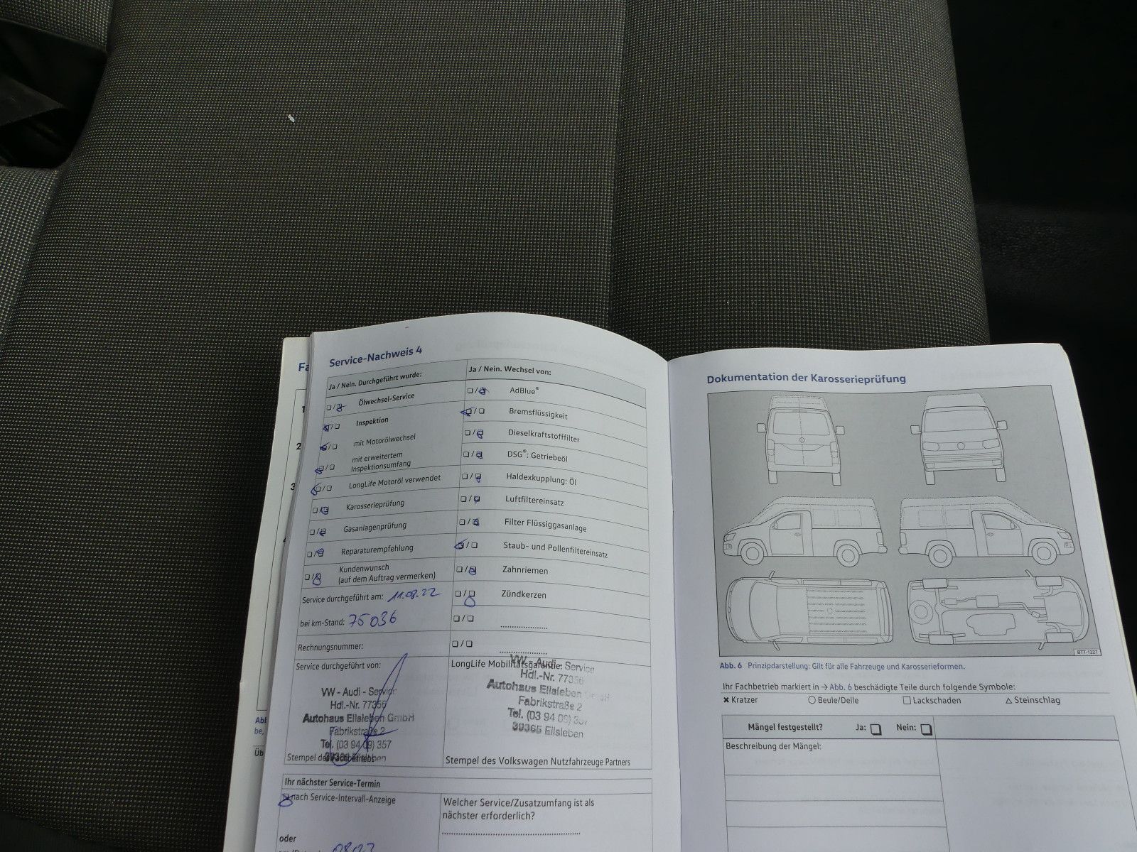 Fahrzeugabbildung Volkswagen T6 Transporter Pritsche Pritsche Doppelkabine la