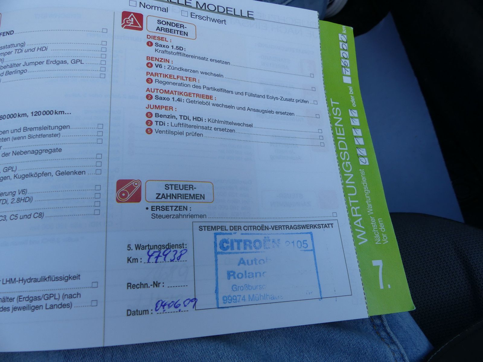 Fahrzeugabbildung Citroën Xsara