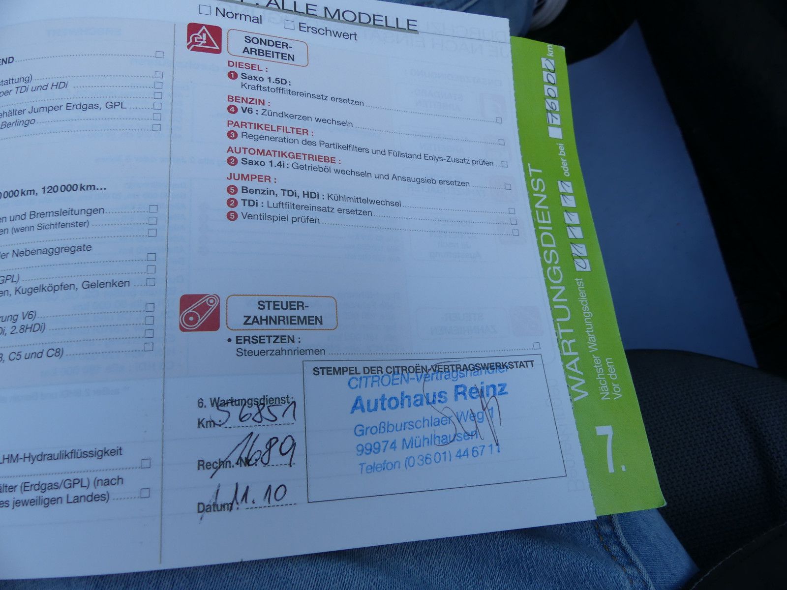 Fahrzeugabbildung Citroën Xsara