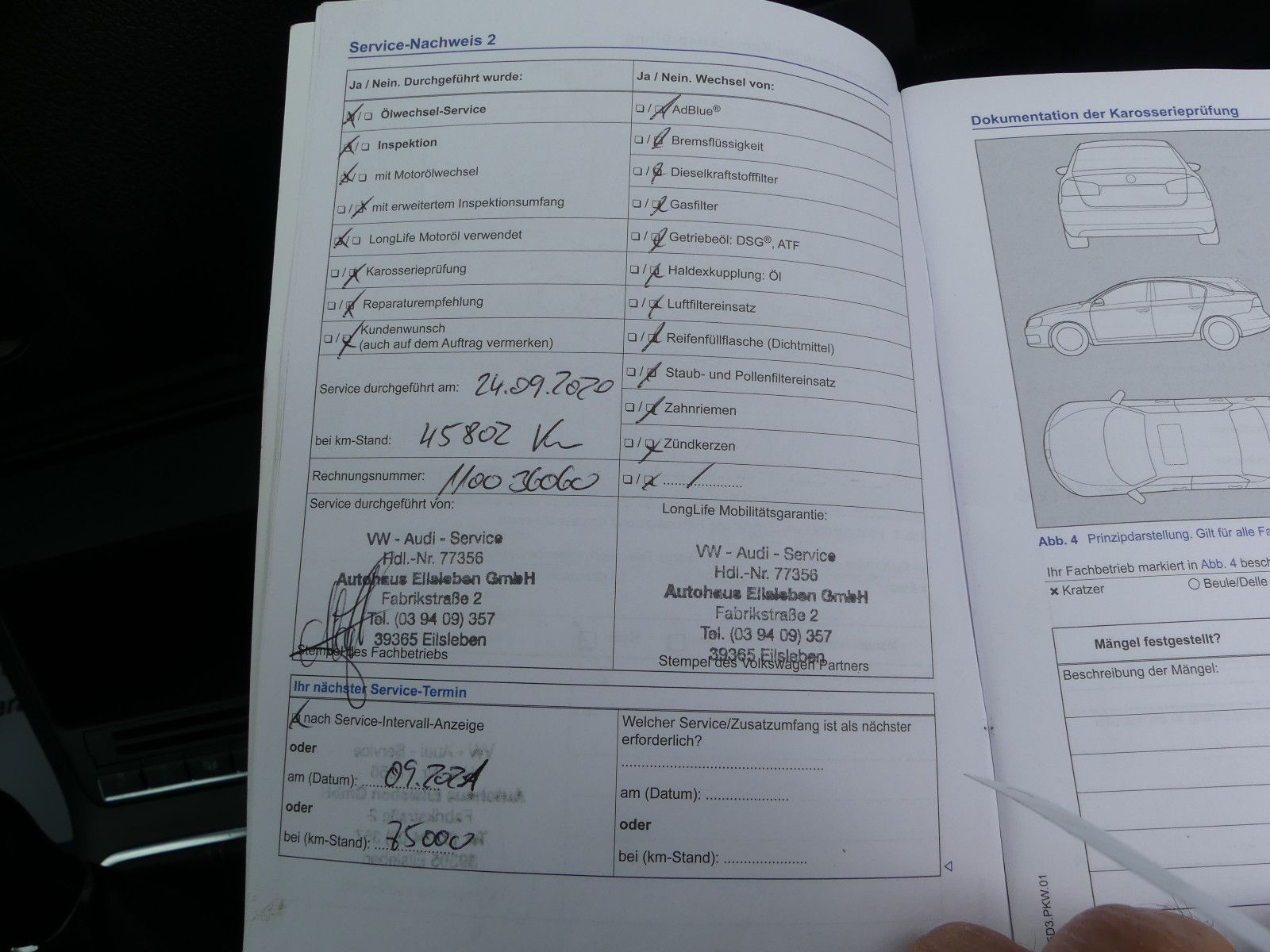 Fahrzeugabbildung Volkswagen Tiguan Life BMT"69TKM"