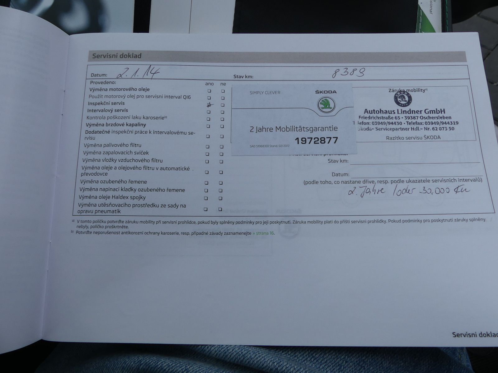 Fahrzeugabbildung SKODA Roomster Ambition"2.HAND"