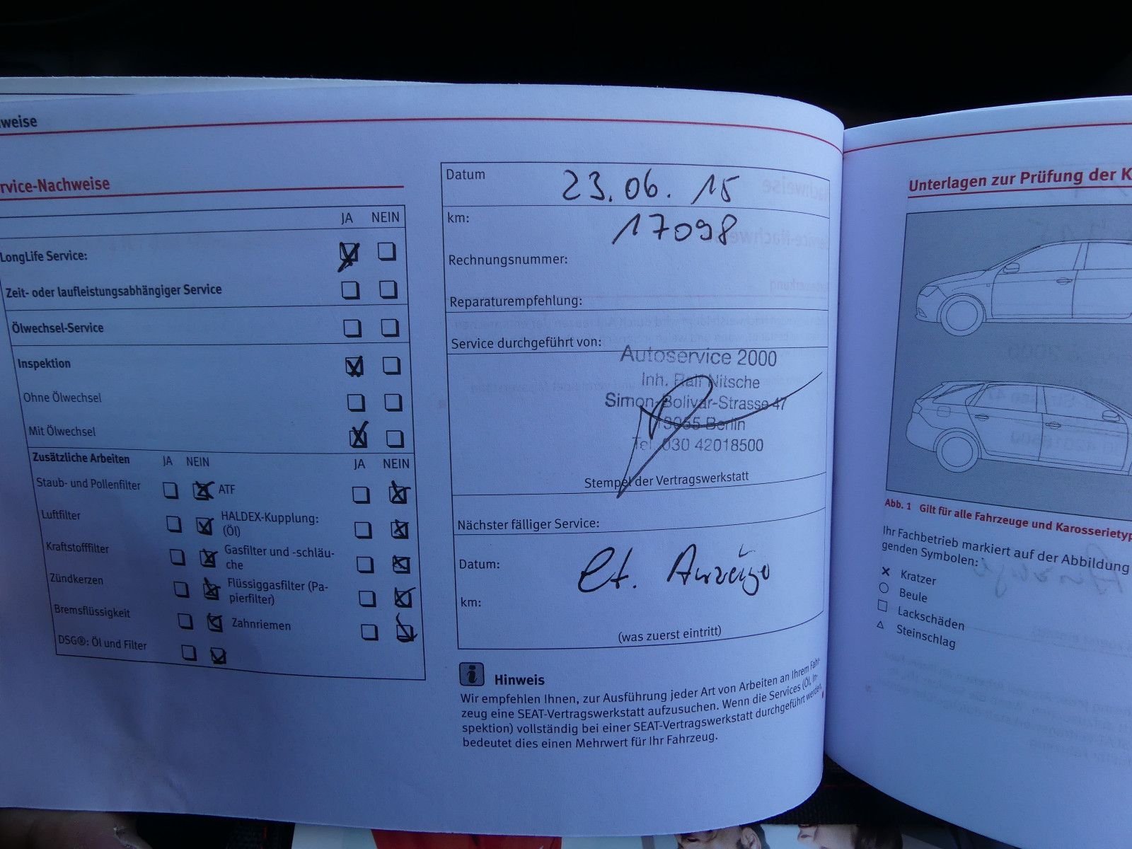 Fahrzeugabbildung SEAT Ibiza SC i-Tech "2.HAND"1.4"
