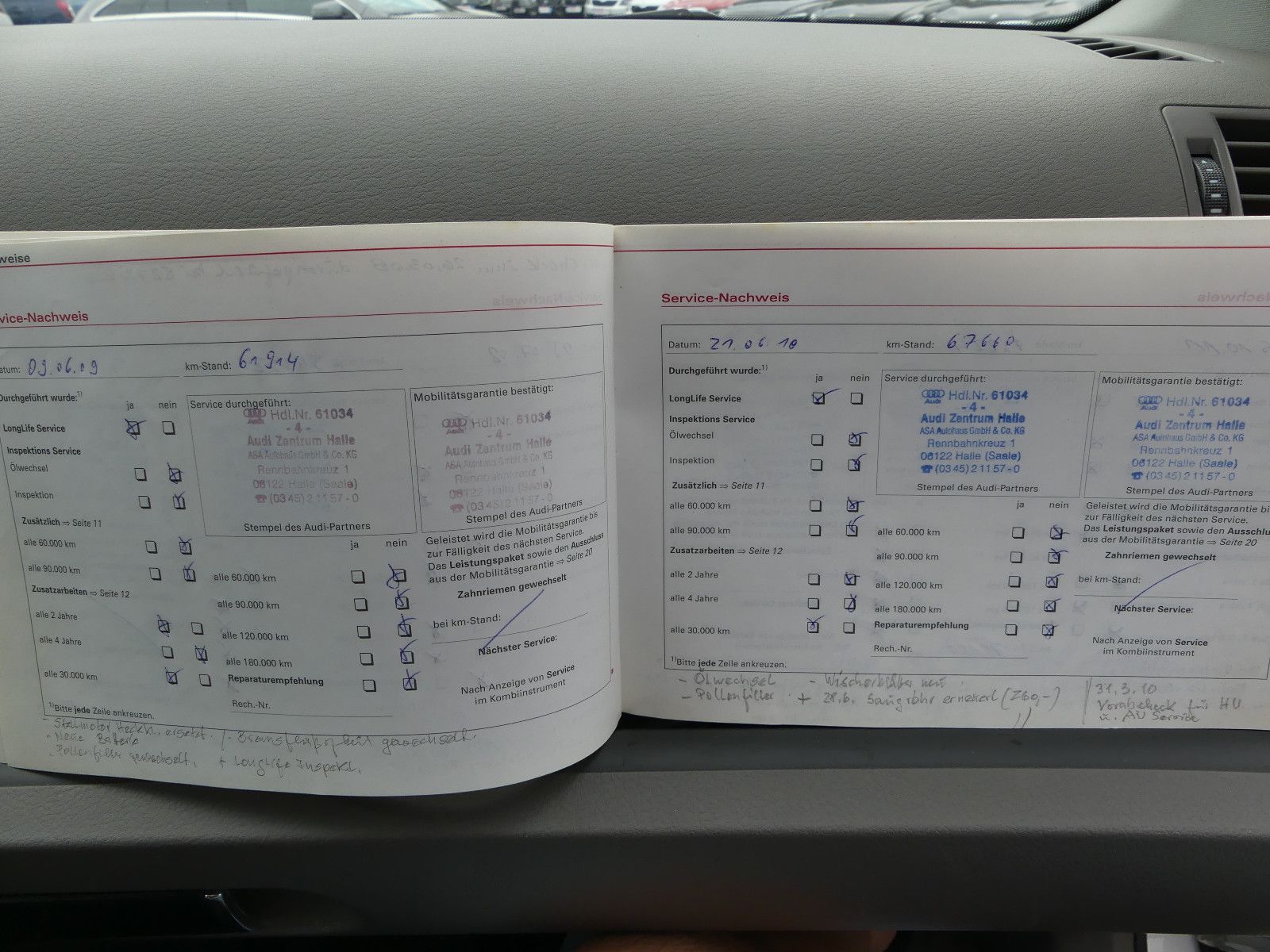 Fahrzeugabbildung Audi A4 2.0 multitronic