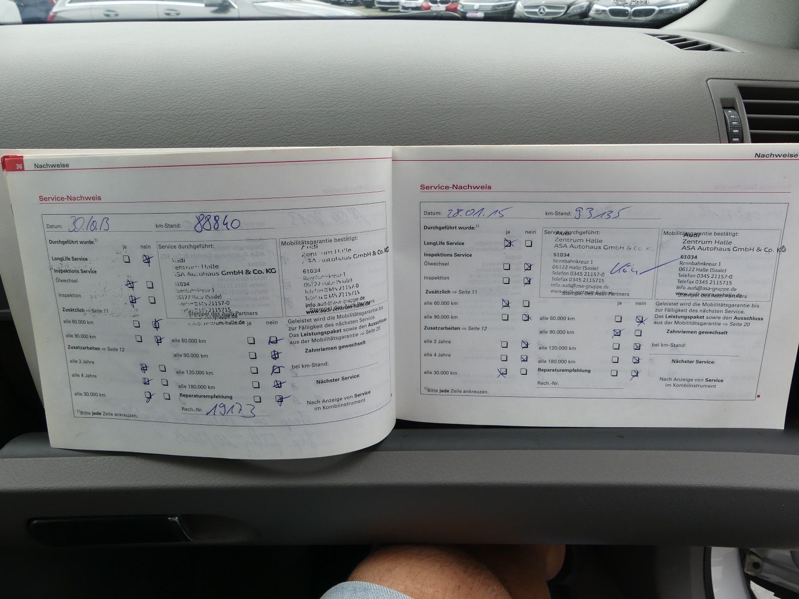Fahrzeugabbildung Audi A4 2.0 multitronic