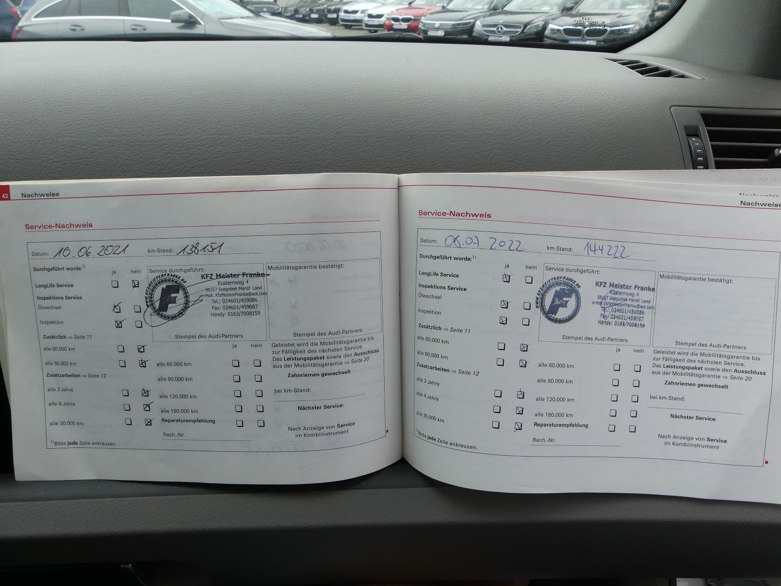 Fahrzeugabbildung Audi A4 2.0 multitronic