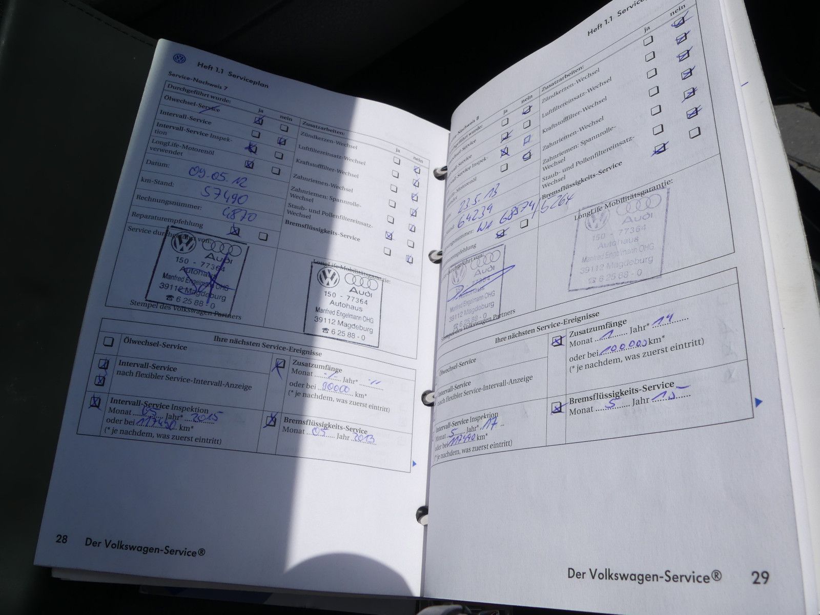Fahrzeugabbildung Volkswagen Golf V Lim. Trendline
