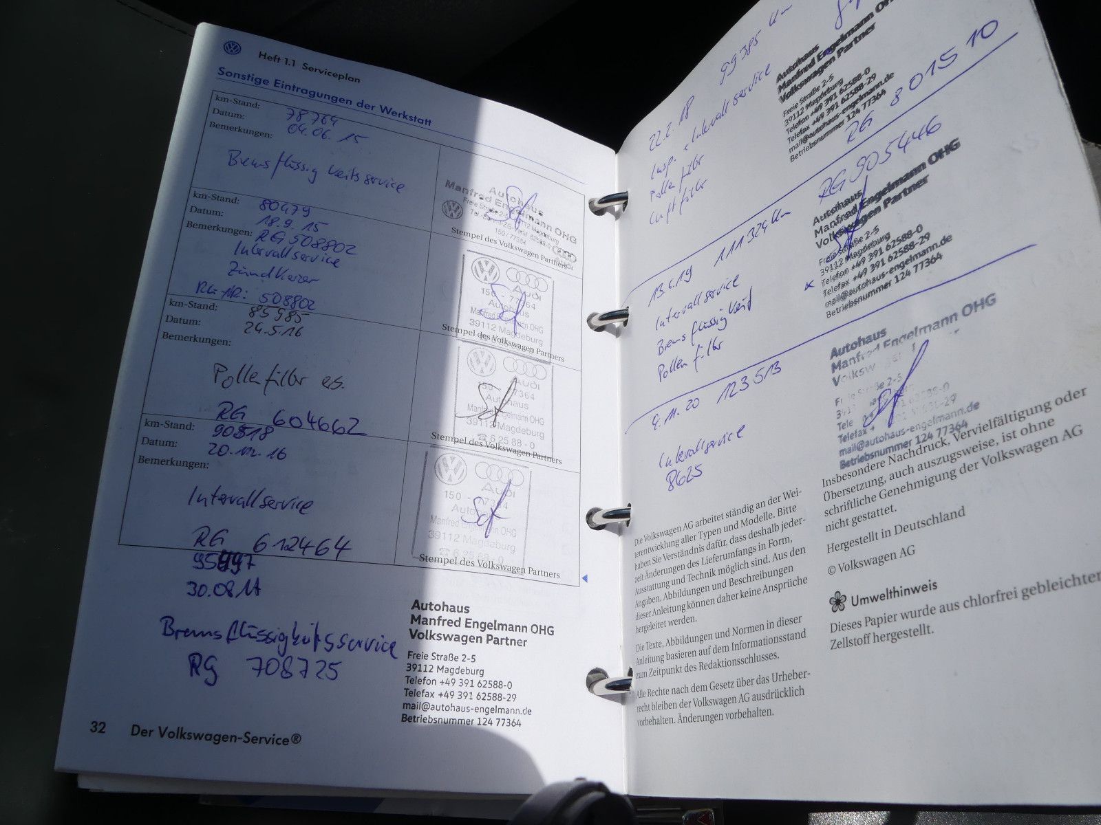 Fahrzeugabbildung Volkswagen Golf V Lim. Trendline