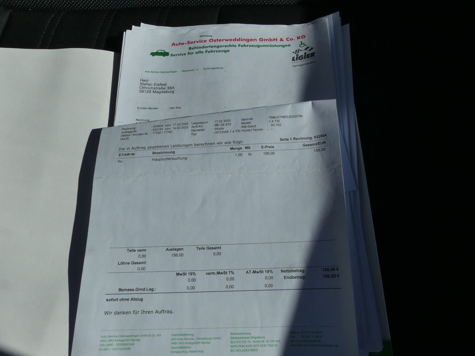 Fahrzeugabbildung SKODA Octavia Combi Ambition, * 1 HAND*