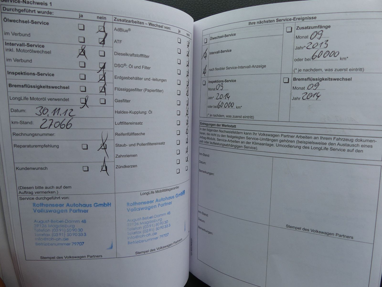 Fahrzeugabbildung Volkswagen Golf Plus VI Style"SCHECKHEFTGEPF."