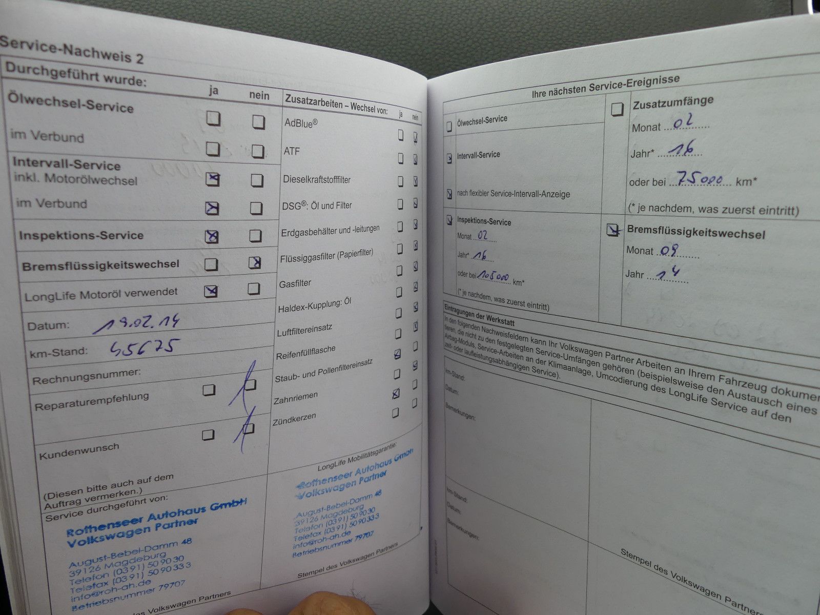 Fahrzeugabbildung Volkswagen Golf Plus VI Style"SCHECKHEFTGEPF."