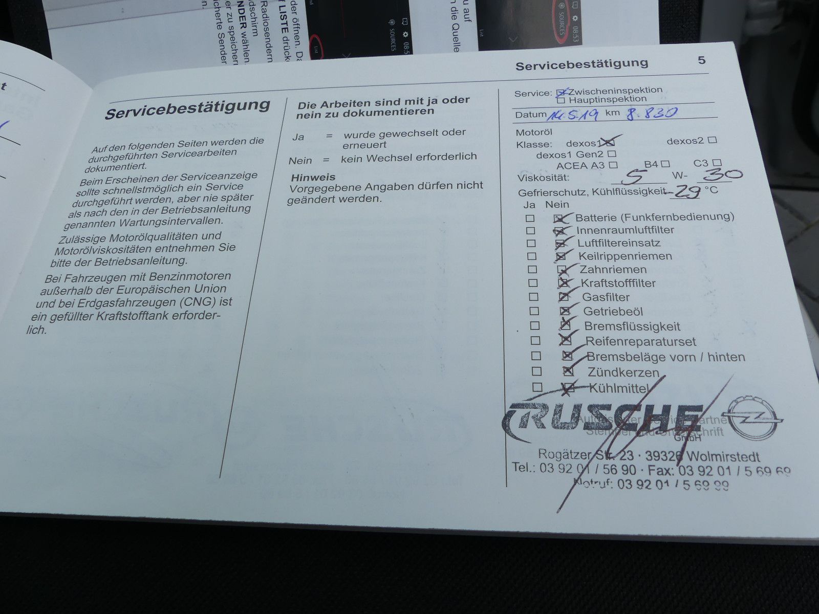 Fahrzeugabbildung Opel Crossland (X)