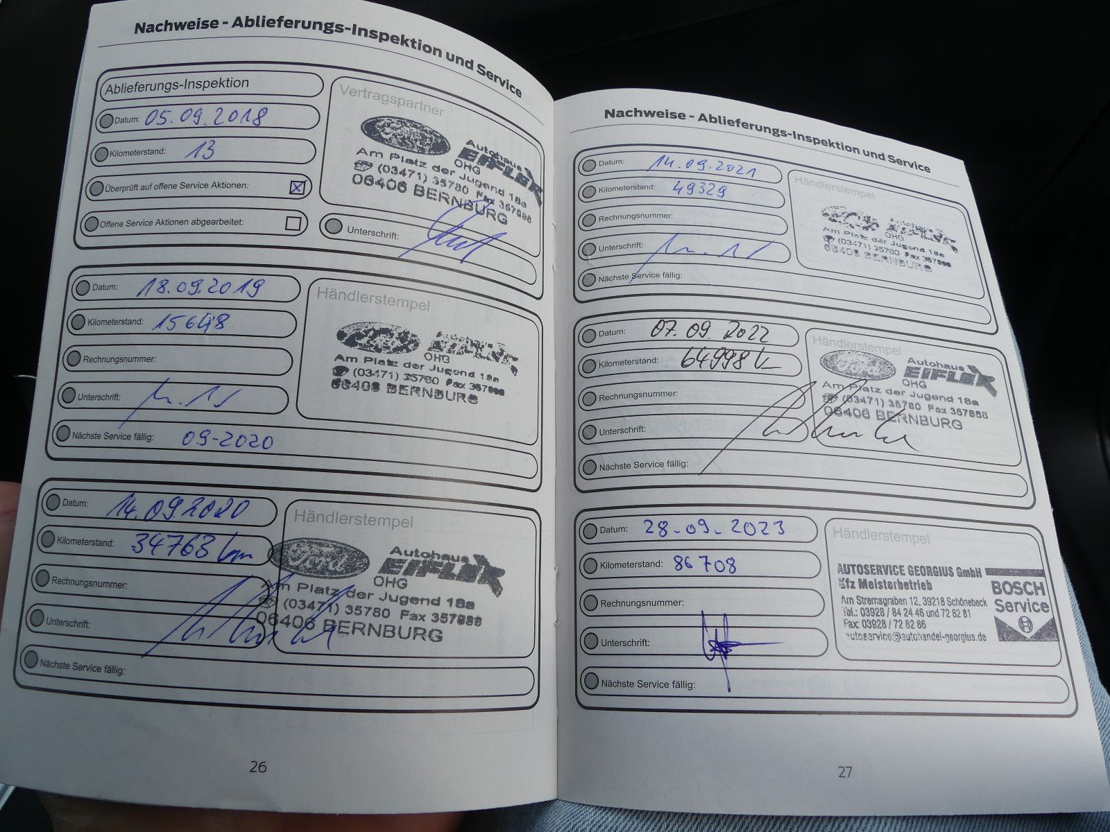 Fahrzeugabbildung Ford Galaxy Titanium"7.SITZER"1.HAND"